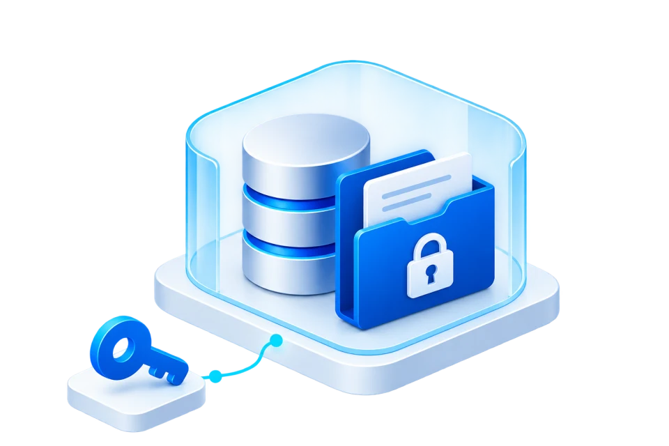 Protected documents, data and controlled access.